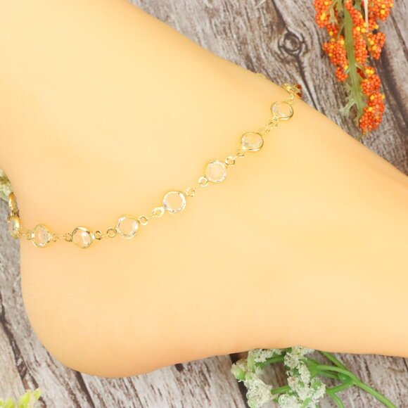 "Dainty Anklet for Women – Elegant Everyday Jewelry & Perfect Gift | MLCRC1427 - Picture 6 of 10